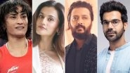 Paris Olympics 2024: Taapsee Pannu, Riteish Deshmukh and RajKummar Rao Applaud Vinesh Phogat for Becoming First Indian Woman Wrestler To Reach Olympic Final