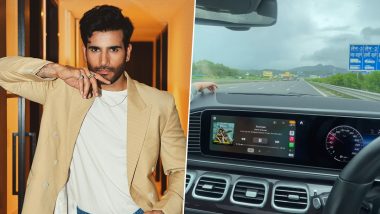 Karan Tacker Shares Stunning Monsoon Views From Khandala Vacation on Insta; Actor Says, ‘Baarish Ka Mausam, Highway Drive, Aur Hindi Gaane’ (View Pics)