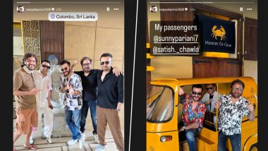 Sanjay Kapoor and Chunky Panday Enjoy Fun-Filled Boys Trip to Colombo, Sri Lanka