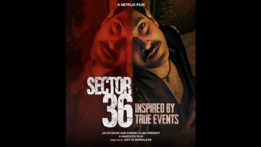 ‘Sector 36’ Release Date: Vikrant Massey and Deepak Dobriyal’s Crime Thriller Premieres on Netflix on September 13 (View Poster)