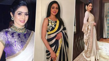 Sridevi Birth Anniversary: From ‘Hawa Hawai’ to ‘Chandni O Meri Chandni’, 5 Unforgettable Songs That Define Her Cinematic Legacy (Watch Videos)