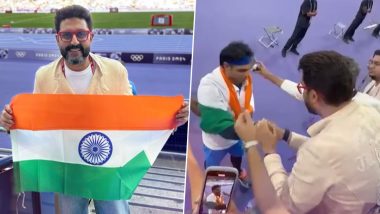 Abhishek Bachchan Shares Memorable Paris Olympics 2024 Experience, Calls Neeraj Chopra’s Win ‘Icing on the Cake’ (Watch Video)