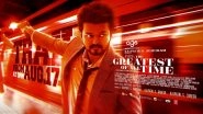 &lsquo;The Greatest of All Time&rsquo;: Thalapathy Vijay Unveils New Action-Packed Poster Ahead of Trailer Release