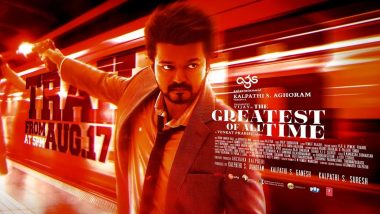 ‘The Greatest of All Time’: Thalapathy Vijay Unveils New Action-Packed Poster Ahead of Trailer Release