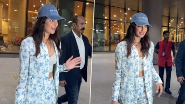 Priyanka Chopra Lands in Mumbai in Chic Airport Look, Shares Glimpse of the City on Insta and Says ‘Mumbai Meri Jaan’