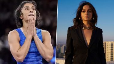 Paris Olympics 2024: Alia Bhatt Hails Vinesh Phogat as a ‘Champion for the Ages’ Following Disqualification