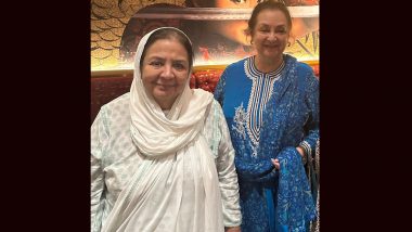 Saira Banu Turns 80: Veteran Actress Celebrates with Farida Jalal, Close Friends and Family, Shares Heartwarming Posts (View Pics)