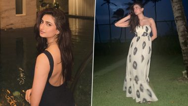 Palak Tiwari Shares Glamorous Photos From All-Girls Goa Trip - Check Out Her Stylish Poolside Looks and Stunning Floor-Length Dress