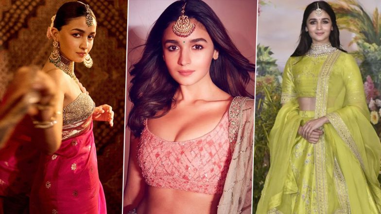 Alia Bhatt's Love for Maang Tikkas is Evident in These Pictures, Check Out!