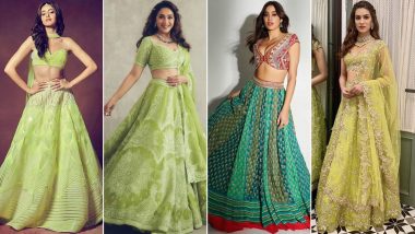 Hariyali Teej 2024: Kriti Sanon, Ananya Panday's Green Lehengas To Flaunt on This Special Day (View Pics)