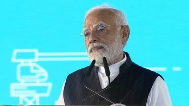 ‘I Bow My Head and Apologise to Maharashtra and Chhatrapati Shivaji Maharaj’: PM Narendra Modi Apologises for Sindhudurg Statue Collapse (Watch Video)