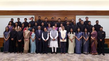 PM Narendra Modi Meets IFS Trainees of 2023 Batch of Indian Foreign Service, Says ‘India Engages With World on Equal Footing’