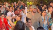 Ganesh Chaturthi 2024: Salman Khan Dances to Dhol Beats Along With Arpita Khan, Aayush Sharma and Other Family Members at His Ganpati Visarjan (Watch Video)