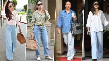 Kareena Kapoor Khan Shows You How to Comfort Dress Like a Celeb; Times When She Slayed in Simple Shirts (View Pics)