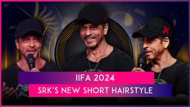 IIFA 2024 Pre-Event: Shah Rukh Khan Debuts New Short Hairdo; Rana Daggubati Touches SRK & Karan Johar’s Feet