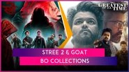 Thalapathy Vijay&rsquo;s &lsquo;GOAT&rsquo; Becomes Highest Grossing Tamil Film of 2024; Shraddha Kapoor&rsquo;s &lsquo;Stree 2&rsquo; Grosses INR 555.04 Crore in India