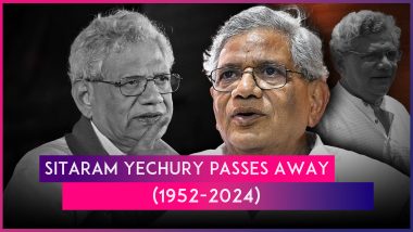 Sitaram Yechury Dies: CPI(M) Veteran Passes Away at 72, Rahul Gandhi & Other Leader Mourn His Demise