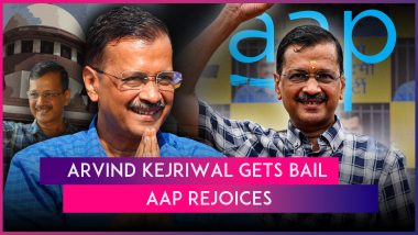 Arvind Kejriwal Granted Bail: Supreme Court Gives Bail to Delhi CM in Excise Policy Case, AAP Rejoices