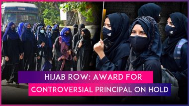 Karnataka Government Withholds Award for Kundapur College Principal After Outrage Over His ‘Role’ in Hijab Row, Minister Says ‘Way Principal Treated Kids Is an Issue’