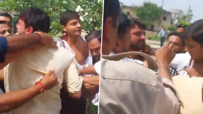 Meerut: 1 Injured As Violent Clash Erupts at BJP Meeting in Rajpura Block, Video Goes Viral