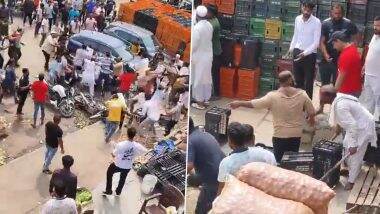 Noida: Violent Clash Erupts Between Two Groups Over Money Dispute in Phase 2 Market, 3 Arrested (Watch Video)