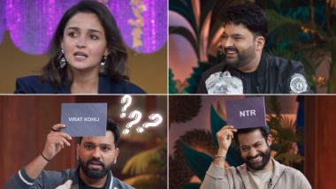 ‘The Great Indian Kapil Show’ Season 2 Trailer: Jr NTR, Alia Bhatt, Rohit Sharma and Other Celebs to Grace the Netflix Show; Check Out Its Premiere Date (Watch Video)