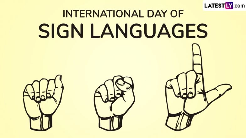 International Day of Sign Languages 2024 Date and Theme: Know History ...