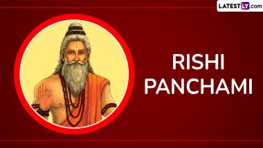 Rishi Panchami 2024 Date and Puja Muhurat: When Is Bhadrapada Shukla Panchami? Know Significance of the Day That Honours the Saptarishis