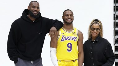 LeBron James Encourages Son Bronny to Work Hard Ahead of NBA 2024-25 Season, Los Angeles Lakers Superstar Takes Dig at Haters Saying ‘They Don’t Know You’ (See Post)