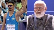 Paris Paralympics 2024: PM Narendra Modi Congratulates Nishad Kumar for Winning Silver Medal in Men&rsquo;s High Jump T47 Event