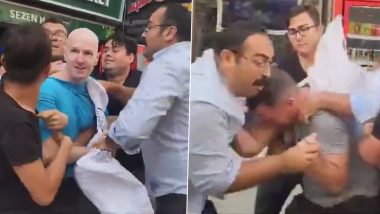 ‘Yankee, Go Home’: 2 US Military Personnel Assaulted in Turkiye’s Izmir, Authorities Detain 15 Members of Anti-American Youth Group (Watch Video)