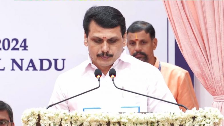 Tamil Nadu: Senthil Balaji Along With 3 DMK MLAs Sworn In As Minister