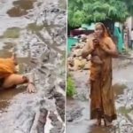 Sheopur: Woman Performs ‘Dandavat Parikrama’ in Mud in Absence of Proper Road in Madhya Pradesh, Video Goes Viral