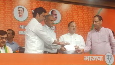 Devender Singh Babli Joins BJP: Haryana MLA Joins Bharatiya Janata Party Ahead of Assembly Polls (See Pics)