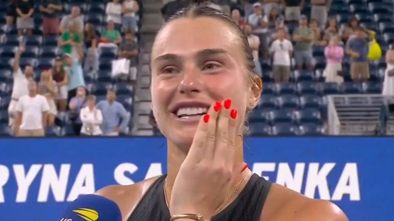 Aryna Sabalenka Feels Uncomfortable After Beating Novak Djokovic, Carlos Alcaraz and Jannik Sinner in Crazy Stats at US Open 2024 (Watch Video)