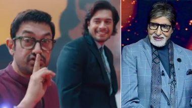 ‘Kaun Banega Crorepati 16’: Aamir Khan and Son Junaid Khan To Surprise Host Amitabh Bachchan on His 82nd Birthday on ‘KBC’ Set (Watch Video)