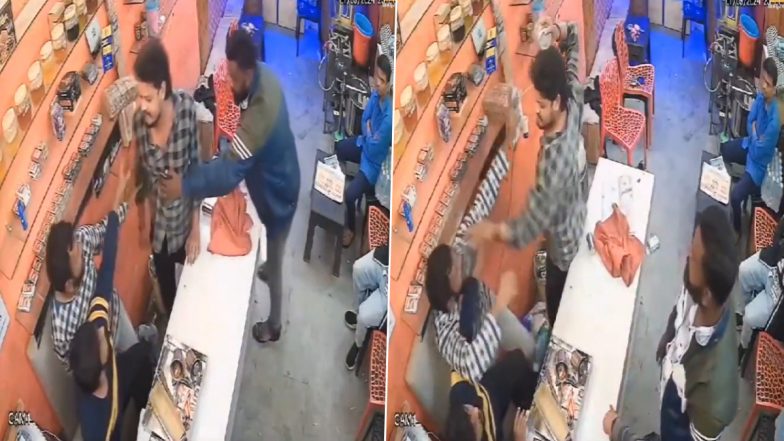 Hyderabad Shocker: Tea Vendor Brutally Beaten Over INR 2,000 Demand; Video Shows Unrelenting Assault