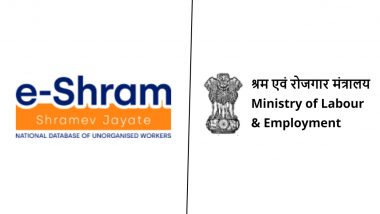 Indian Government's eShram Portal for Unorganised Workers Cross 30 Crore Registrations in 3 Years of Its Launch