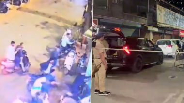 Vanraj Andekar Murder: Pune Cops Detain 3 Suspects in NCP Ex-Corporator Murder Case, Disturbing CCTV Video of Attack Surfaces; Police Suspect Family Feud or Business Rivalry