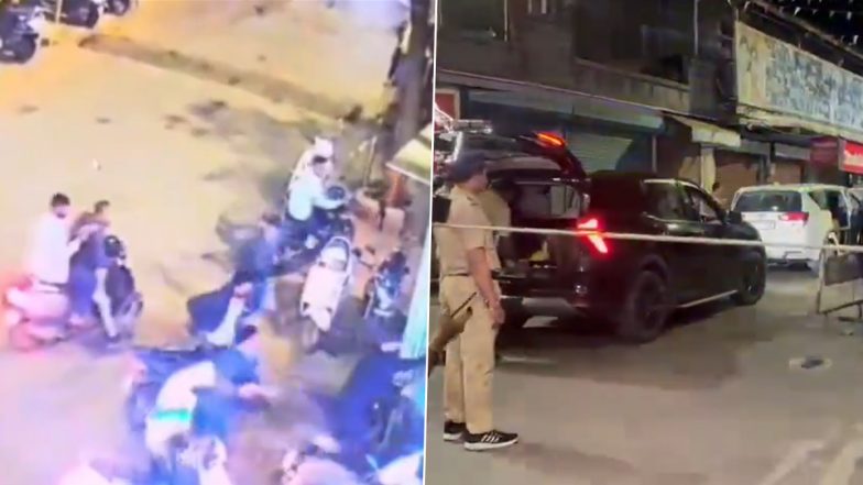 Vanraj Andekar Murder: Ex-Corporator From Ajit Pawar’s NCP Dies After Being Attacked in Pune, Terrifying CCTV Video of Attack Surfaces