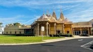 BAPS Swaminarayan Temple Desecration: Hindu Temple Vandalised in New York; Indian Consulate Raises Issue With US, Seeks Action Against Perpetrators of &lsquo;Heinous Act&rsquo;