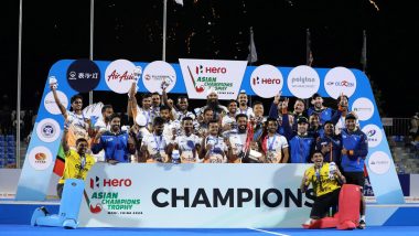 Asian Champions Trophy 2024: India Men’s Hockey Team Overcomes China’s Resolute Defence To Retain Title With 1–0 Win