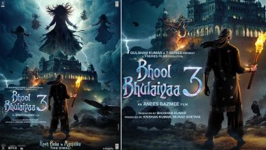 ‘Rooh Baba Vs Manjulika’: Kartik Aaryan and Vidya Balan Set for a Spine-Tingling Showdown in ‘Bhool Bhulaiyaa 3’ (See Pic)