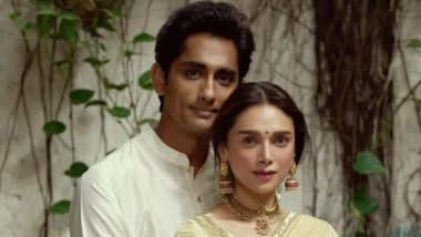 Aditi Rao Hydari and Siddharth Relationship Timeline: From When They First Met to a Beautiful Wedding Ceremony – Discover ‘Maha Samudram’ Actors Enchanting Journey