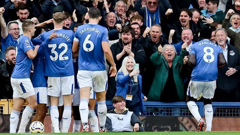 How To Watch Everton vs Nottingham Forest Premier League 2024–25 Free Live Streaming Online in India? Get EPL Match Live Telecast on TV & Football Score Updates in IST