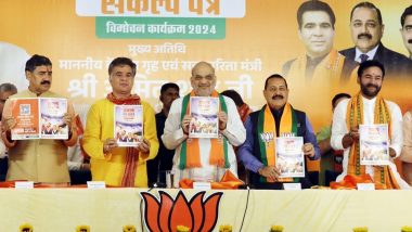 BJP’s J&K Election Manifesto Promises INR 18,000, 2 Free Cylinders for Women