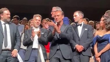 Venice Film Festival 2024: Jude Law and Justin Kurzel’s ‘The Order’ Receives Nearly 10-Minute Standing Ovation at 81st Edition of the Prestigious Event (Watch Video)