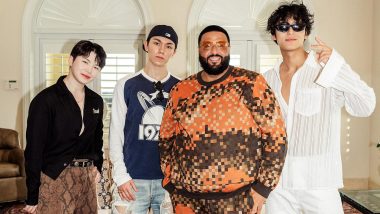 DJ Khaled Announces Collaboration With SEVENTEEN’s Mingyu, Woozi and Vernon, Captions ‘Bless up Stay Tuned’ (See Pic)