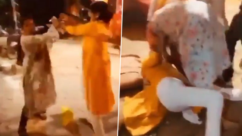 ‘Bich Me Koi Nahi Aaega’: Women Exchange Blows, Pull Each Other’s Hair During Ugly Brawl in UP’s Sultanpur; Viral Video Surfaces