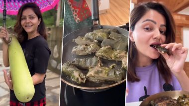 ‘Ghar Ki Kheti’: ‘Bigg Boss’ Winner Rubina Dilaik Shares Glimpses of Her Home Gardening on Insta (Watch Video)